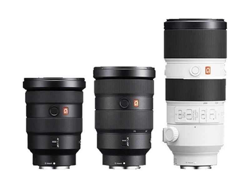 Sony G Master Zooms — camera equipment for hire in Istanbul